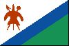 World Flags : Lesotho NATIONAL Flag