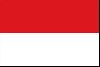 World Flags : Republic OF Indonesia NATIONAL Flag