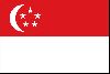 World Flags : Republic OF Singapore NATIONAL Flag