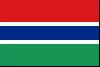 World Flags : The Gambia NATIONAL Flag