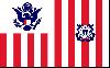 World Flags : United States OF America Coastguard Ensign Flag