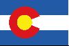 World Flags : United States OF America Colorado Flag