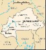 Maps of Cities : Burkina Faso map