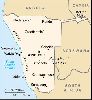 Maps of Cities : Namibia map