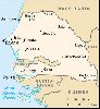 Maps of Cities : Senegal map