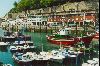 Cities Europe Spain : Basque fishing boats in the Old Port of San Sebasti n.