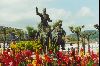 Cities Europe Spain : statue of Don Quixote in Toledo