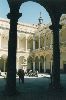 Cities Europe Spain : The courtyard in the Alcazar