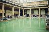 Cities Europe The United Kingdom : A Roman bath in Bath