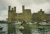 Cities Europe The United Kingdom : Caernarvon Castle in northwest Wales