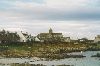 Cities Europe The United Kingdom : Iona s abbey  center  and the surrounding scenery