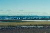 Cities Europe The United Kingdom : Looking over at the Isle of Arran from Ayr s beach