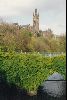 Cities Europe The United Kingdom : The River Kelvin and the University of Glasgow.