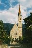 Cities Europe Liechtenstein : The church in Schaan, Liechtenstein