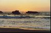 Cities Europe France : sunset from the Grande Plage in Biarritz