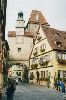 Cities Europe Germany : East gate and the Markesturm hotel and restaurant