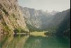 Cities Europe Germany : The Obersee, separated from the Knigsee by a strip of land