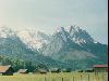 Cities Europe Germany : Zugspitze with an Alpine pasture