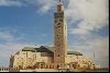 Cities Africa Morocco : The Hassan II Mosque in Casablanca, Morocco. It is one of the few mosques in