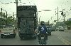 Cities thailand : Quite large pickup truck loads can be seen every day on the roads.