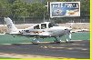 Angelina Jolie and Brad Pitt picture as they are on the runway of Burbank airport on August 26th 2006