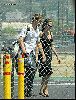 Angelina Jolie and Brad Pitt picture as they are on the runway of Burbank airport on August 26th 2006