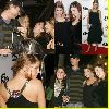 Josh Duhamel with fergie at her birthday party at Citizen Smith with friends on March 28th 2006