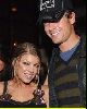 Josh Duhamel with fergie at her birthday party at Citizen Smith with friends on March 28th 2006