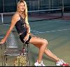 Athlete Maria Sharapova picture: Tennis player Maria Sharapova