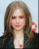 Avril Lavigne orange eyeshadow