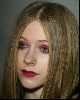 Avril Lavigne weird makeup!