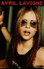 Avril Lavigne brown shade sunglasses