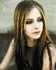 Avril Lavigne highlighted hair wallpaper