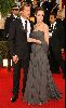 Angelina Jolie and Brad Pitt at the 2007 Golden Globe Awards