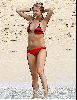 Ashlee Simpson : ashlee simpson bikini beach top