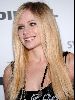 avril lavigne wearing a black beaded necklace