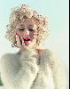 Christina Aguilera : christina aguilera mag blond big