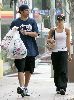 Jessica Alba and her boyfriend Cash Warren spotted Halloween shopping in Hollywood in 2006